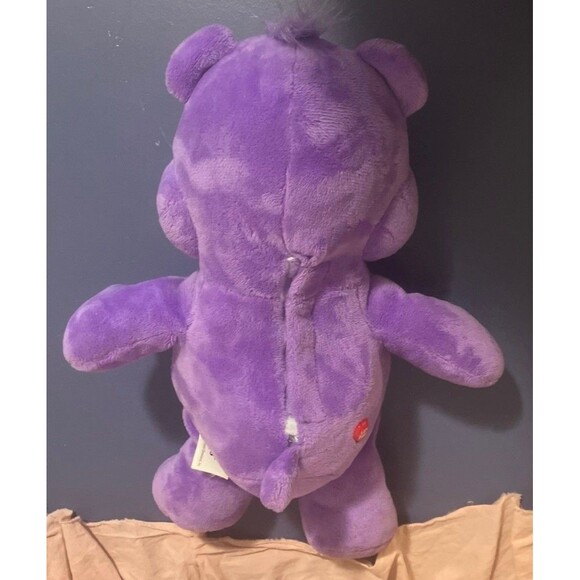 Care Bear Share Bear Purple Lollipop Plush 14" Stuffed Animal 2016 - Picture 10 of 16